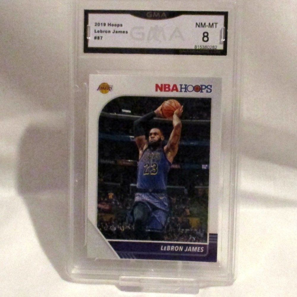 Lebron James 2019 Panini Hoops Los Angeles…